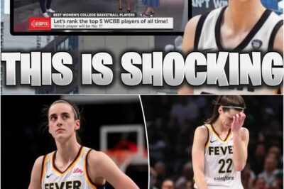 ESPN CLAIMS Caitlin Clark Is Not TOP 5 WCBB Of All Time Because She Didn’t Win A NATTY!