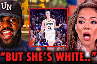 Fans are losing their minds after Sunny Hostin blamed Caitlin Clark’s success on “white privilege” — but when LeBron James stepped in to defend her, the entire narrative started to fall apart