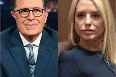 TV SHCKER: Pam Bondi STUNS Stephen Colbert LIVE on ‘The Late Show’ With BRUTAL Comeback—Audience Gasps, Colbert Left Speechless, and Producers Reportedly Panicked as Segment Spirals Out of Control! – minhduc