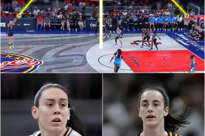 Caitlin Clark Stuns Liberty with Five First-Half Threes and a Viral Moment That Left Even Breanna Stewart Smiling
