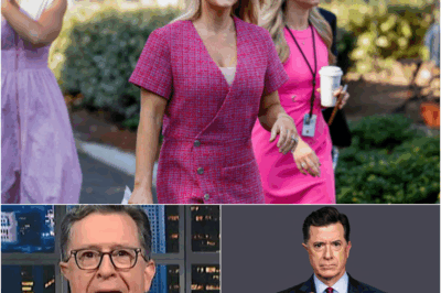 No One at CBS Expected What Karoline Leavitt Did Live on Colbert,  She Walked Into a Late-Night Studio—and Walked Out Leaving Colbert and His Producers in Total Disarray