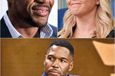 “IF YOUR TRUTH NEEDS APPLAUSE, MAYBE IT’S NOT TRUTH.” Karoline Leavitt came to dominate the GMA stage — but what Michael Strahan said, without raising his voice, turned the whole segment into something else entirely. One sentence. No theatrics. Just a freeze so sharp, it silenced the room… and then set the internet on fire.