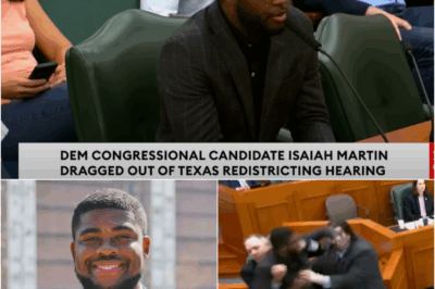 “THE ROOM EXPLODED — AND THEN THEY DRAGGED HER OUT.” TEXAS CHAOS: Democrat Congressional Hopeful FORCIBLY REMOVED as Redistricting Hearing Descends Into Mayhem