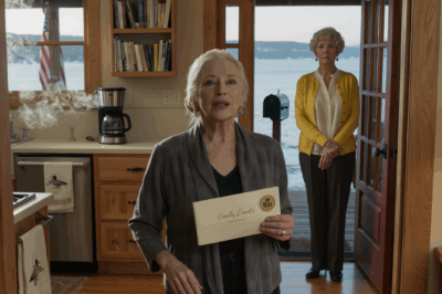 Dad left her a $950,000 mansion—a dream home—while I got a rotting shack by the lake… until I opened the door.